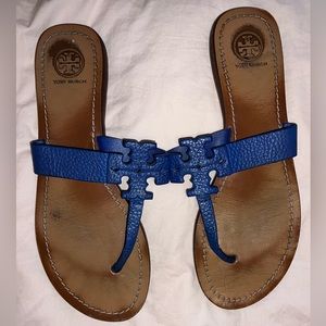 Blue Tory Burch Sandals